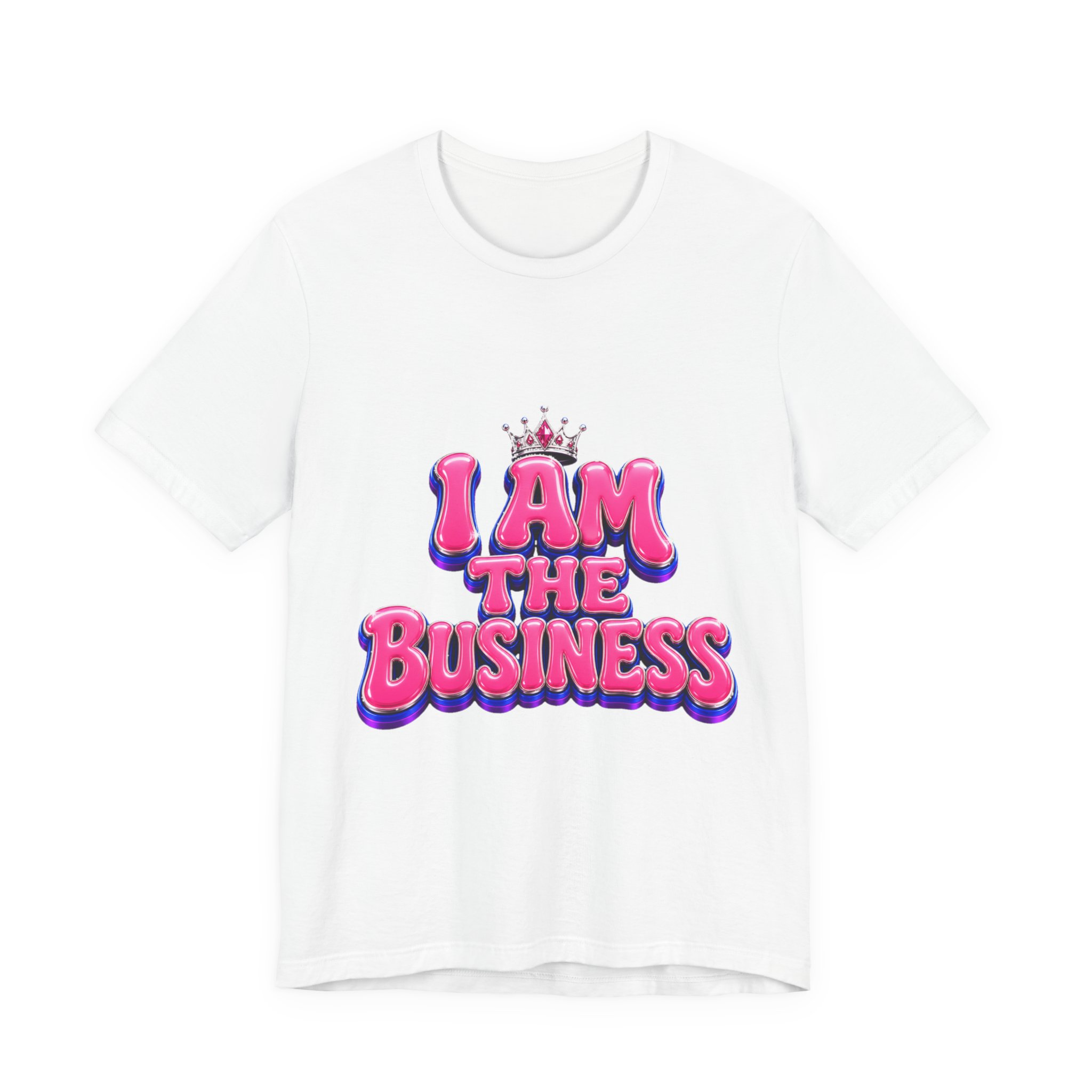 Crown Edition T-Shirt I Am The Business graphic tee